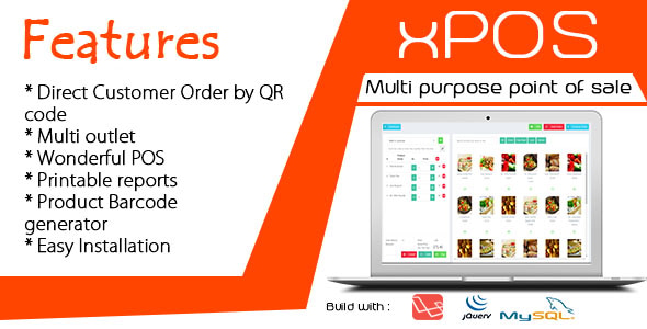 xPOS - Multi purpose Point of Sale in PHP xPOS - Multi purpose Point of Sale in PHP