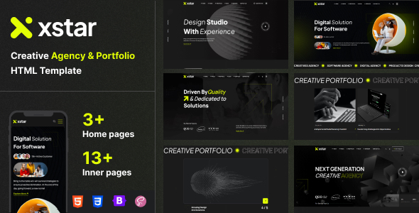 Xstar - Creative Agency & Portfolio HTML Template Xstar - Creative Agency & Portfolio HTML Template