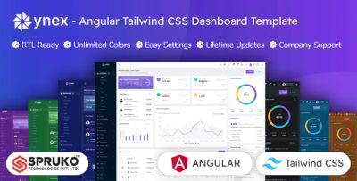 Ynex - Tailwind CSS Angular Admin Template