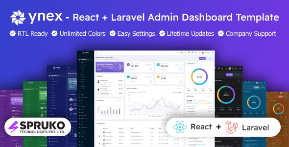 Ynex – Laravel Inertia React Bootstrap Admin Dashboard Template Ynex – Laravel Inertia React Bootstrap Admin Dashboard Template