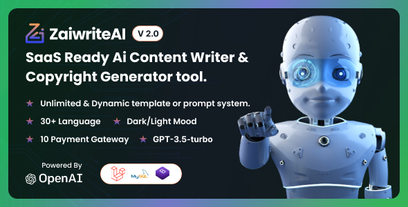 ZaiwriteAI - Ai Content Writer & Copyright Generator tool With SAAS. ZaiwriteAI - Ai Content Writer & Copyright Generator tool With SAAS.