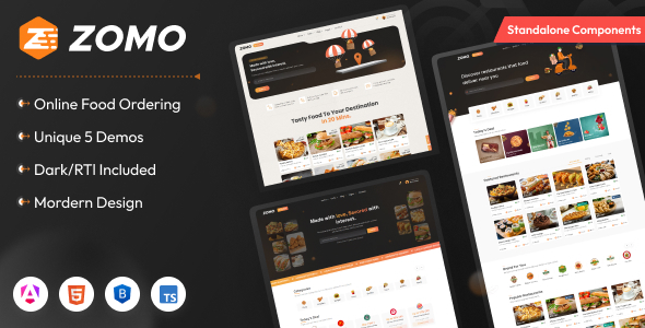 Zomo - Online Organic Food Delivery Angular Template Zomo - Online Organic Food Delivery Angular Template