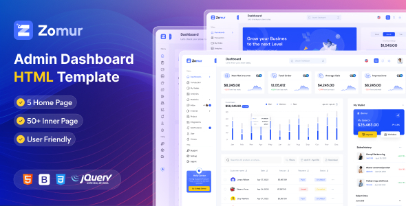 Zomur - Bootstrap Admin Dashboard Template Zomur - Bootstrap Admin Dashboard Template