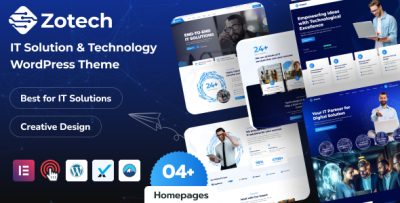Zotech - IT Solutions & Technology WordPress Theme