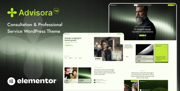 Advisara - Consulting Business WordPress Theme Advisara - Consulting Business WordPress Theme