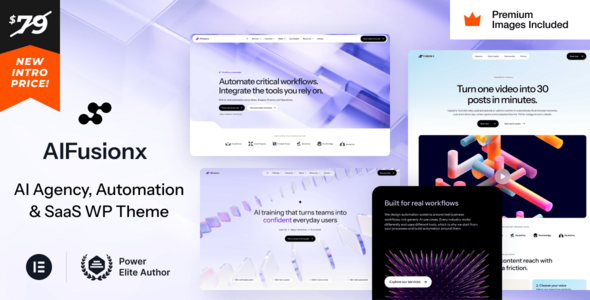 AIFusionX – AI Agency & SaaS WordPress Theme AIFusionX – AI Agency & SaaS WordPress Theme
