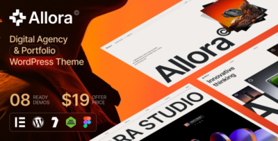 Allora - Digital Agency & Portfolio WordPress Theme