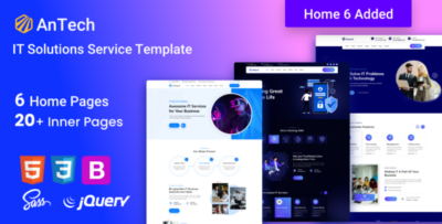 Antech - Bootstrap 5 IT Services & IT Solutions HTML Template