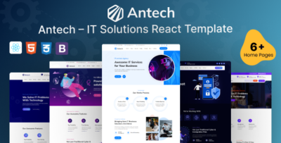 Antech - IT Service & IT Solutions React Template