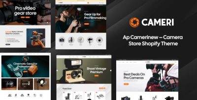 Ap Camerinew - Camera Store Shopify Theme