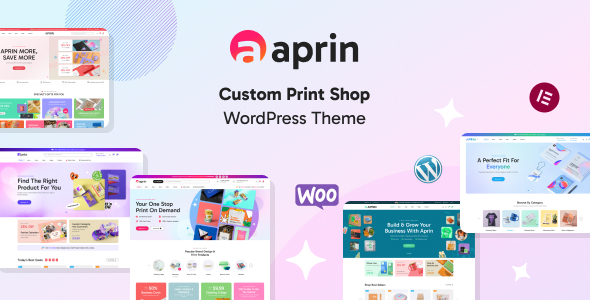 Aprin - Custom Print Shop WordPress Theme Aprin - Custom Print Shop WordPress Theme