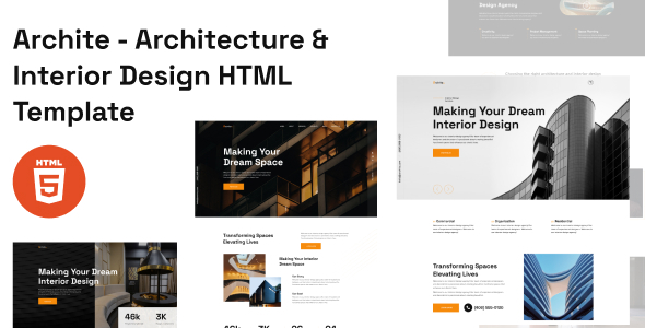 Archite - HTML Template for Architecture and Interior Designer Archite - HTML Template for Architecture and Interior Designer