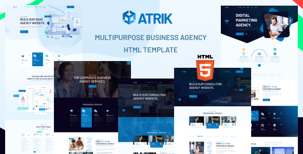 Atrik - MultiPurpose HTML Template for Saas Startup Atrik - MultiPurpose HTML Template for Saas Startup