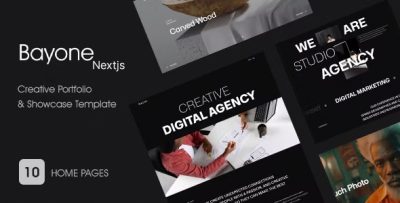 Bayone - Creative Portfolio Nextjs Template