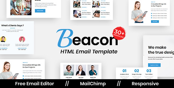 Beacon Agency - Multipurpose Responsive Email Template Beacon Agency - Multipurpose Responsive Email Template