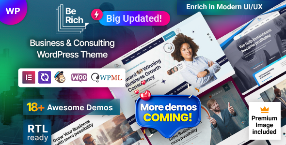 Berich - Consulting Corporate WordPress Theme Berich - Consulting Corporate WordPress Theme
