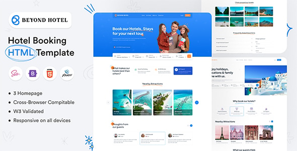 Beyond - Hotel Booking Html Template Beyond - Hotel Booking Html Template