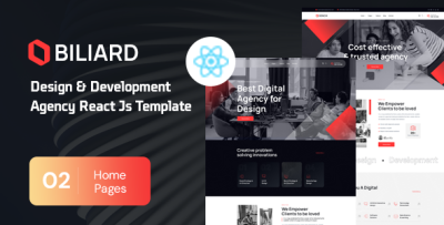 Biliard - Creative Agency React Template