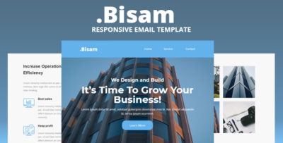 Bisam - Responsive Email Template