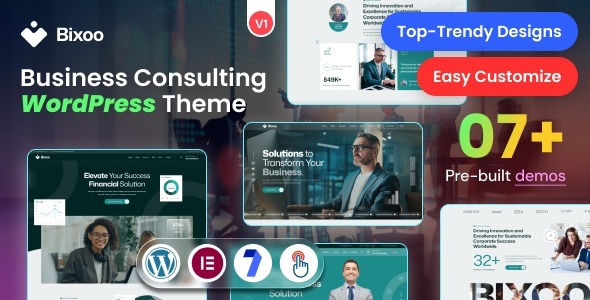 Bixoo - Business Consulting WordPress Theme Bixoo - Business Consulting WordPress Theme
