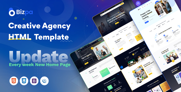 Bizpa - Creative Agency HTML Template Bizpa - Creative Agency HTML Template