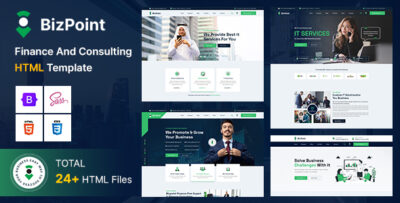 Bizpoint - Finance and Consulting HTML5 Template.