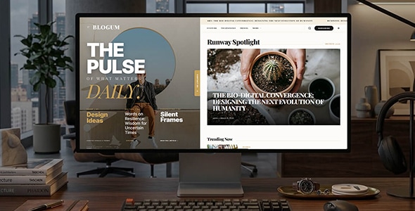 Blogum — Newspaper, Blog & Magazine WordPress Theme Blogum — Newspaper, Blog & Magazine WordPress Theme