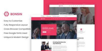 Bonsin - Business HTML Template