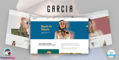 Bos Garcia - Fashion eCommerce Prestashop Theme