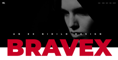Bravex - Creative Showcase Portfolio Template