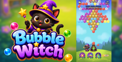 Bubble Witch - 1000 Levels HTML5 Game