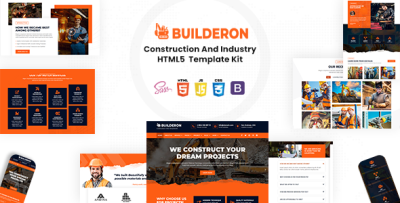 Builderon - Construction And Industry HTML Template