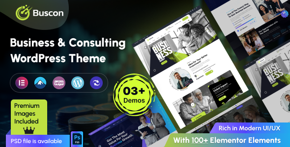 Buscon - Business Consulting WordPress Theme Buscon - Business Consulting WordPress Theme