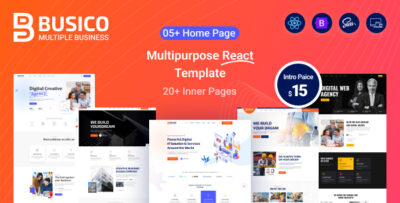Busico - Multipurpose Business React Template