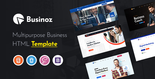 Businoz - Multipurpose Business HTML5 Template Businoz - Multipurpose Business HTML5 Template