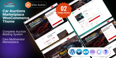 Carbid - Car Auctions Marketplace WooCommerce Theme