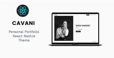 Cavani - Personal Portfolio NextJs Theme