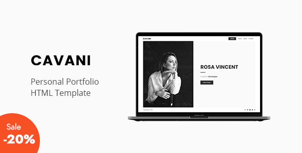 Cavani - Personal Portfolio Template Cavani - Personal Portfolio Template