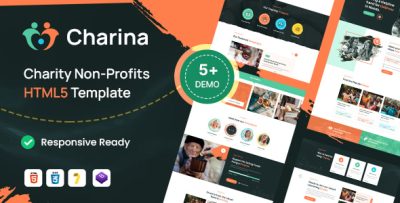 Charina - Charity and Nonprofit HTML5 Template