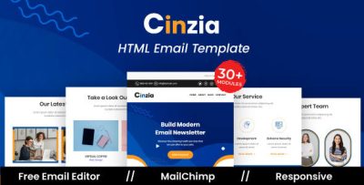 Cinzia Agency - Multipurpose Responsive Email Template