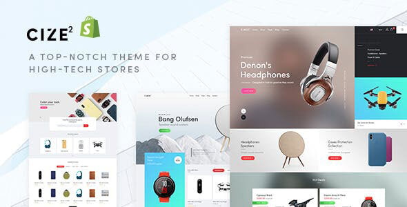 Cize - Electronics Store Shopify Theme Cize - Electronics Store Shopify Theme