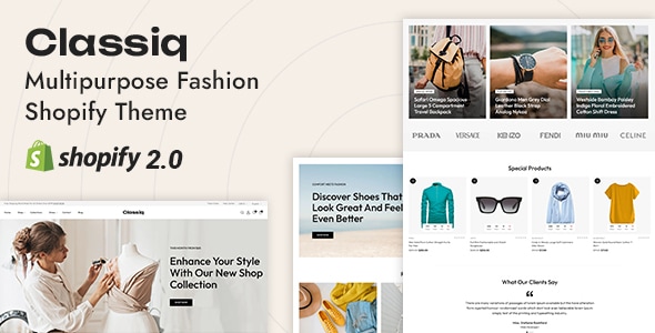 Classiq - Classic Fashion Store Shopify 2.0 Responsive Theme Classiq - Classic Fashion Store Shopify 2.0 Responsive Theme