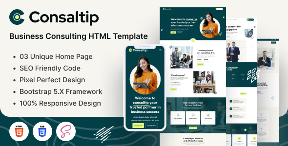 Consaltip - Business Consulting HTML5 Template Consaltip - Business Consulting HTML5 Template