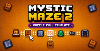 Construct 2 Puzzle Game Template - Easy to Customize - Full Source Code