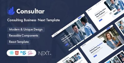 Consultar - Consulting Business Next Js Template