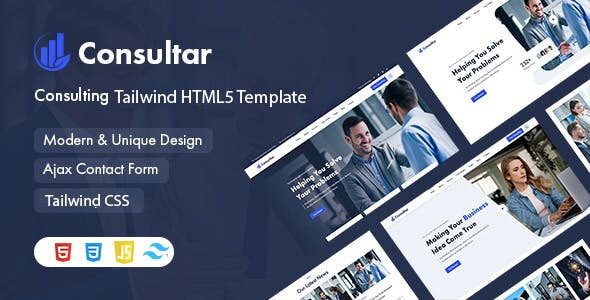 Consultar - Tailwind Business Consulting HTML5 Template Consultar - Tailwind Business Consulting HTML5 Template