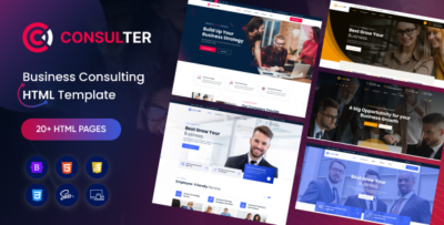 Consulter - Business Consulting HTML Template