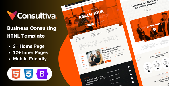 Consultiva - Business Consulting HTML Template Consultiva - Business Consulting HTML Template