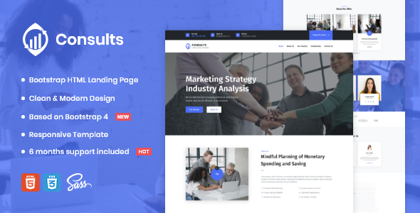 Consults - Consulting and Finance HTML Landing Page Template Consults - Consulting and Finance HTML Landing Page Template