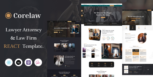 Corelaw - Law Firm and Lawyer React Next.js Template Corelaw - Law Firm and Lawyer React Next.js Template